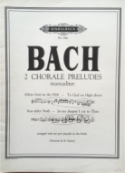 Bach, J.S. - 2 Chorale Preludes